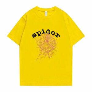 Spider Young Thug King T-Shirt - Yellow